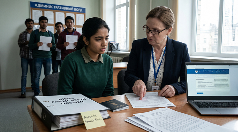 Common mistakes to avoid for MBBS admission in Russia for Indian students
